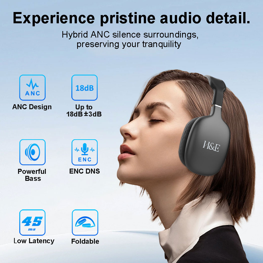 Active Noise Cancelling Wireless Headphone