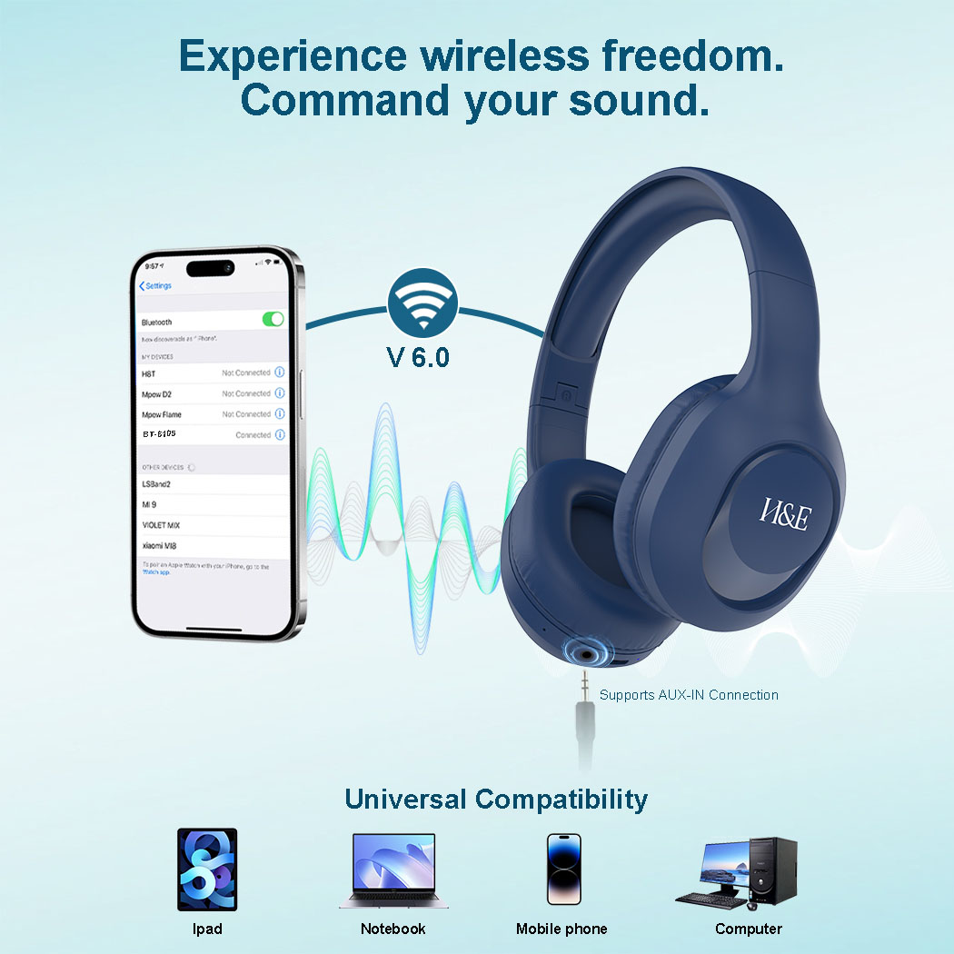 Over Ear Wireless Headphone
