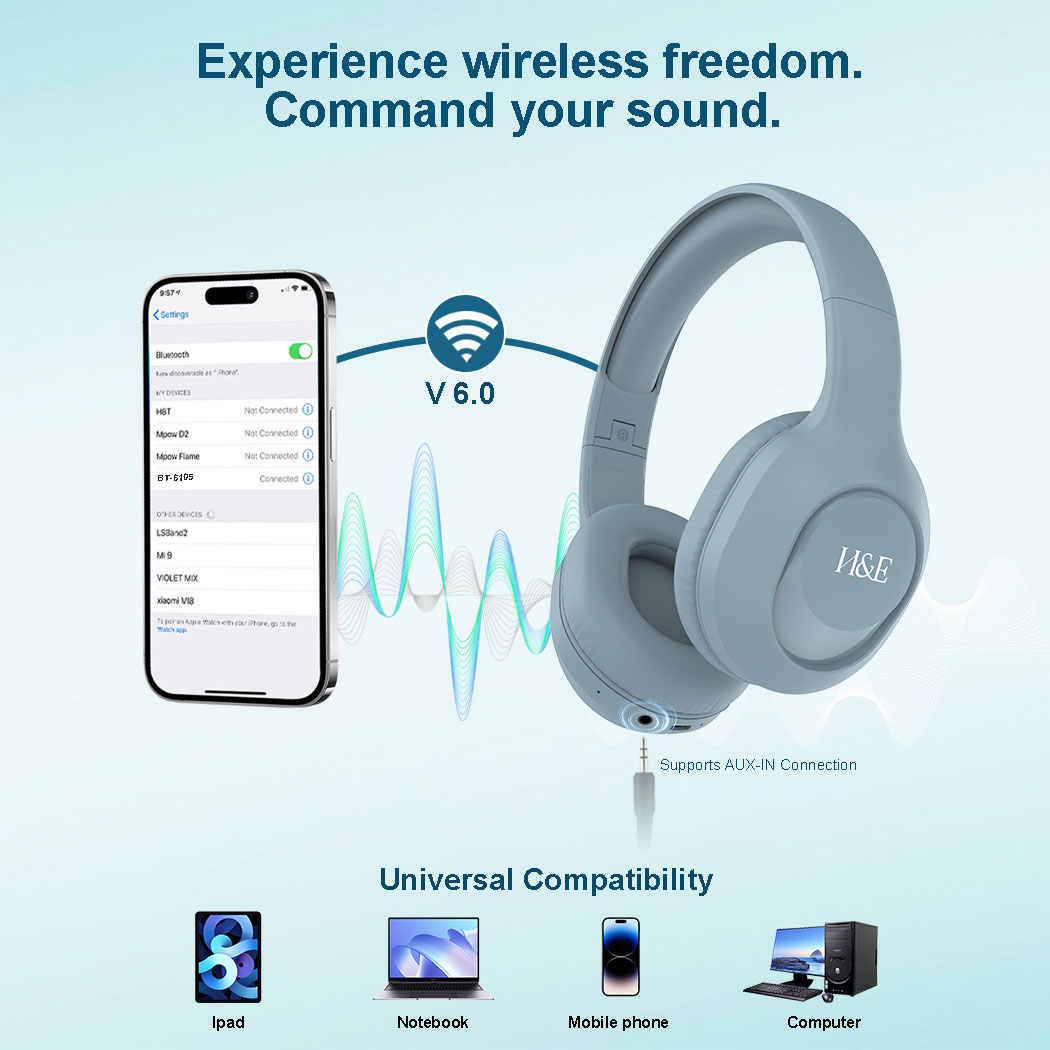 Over Ear Wireless Headphone