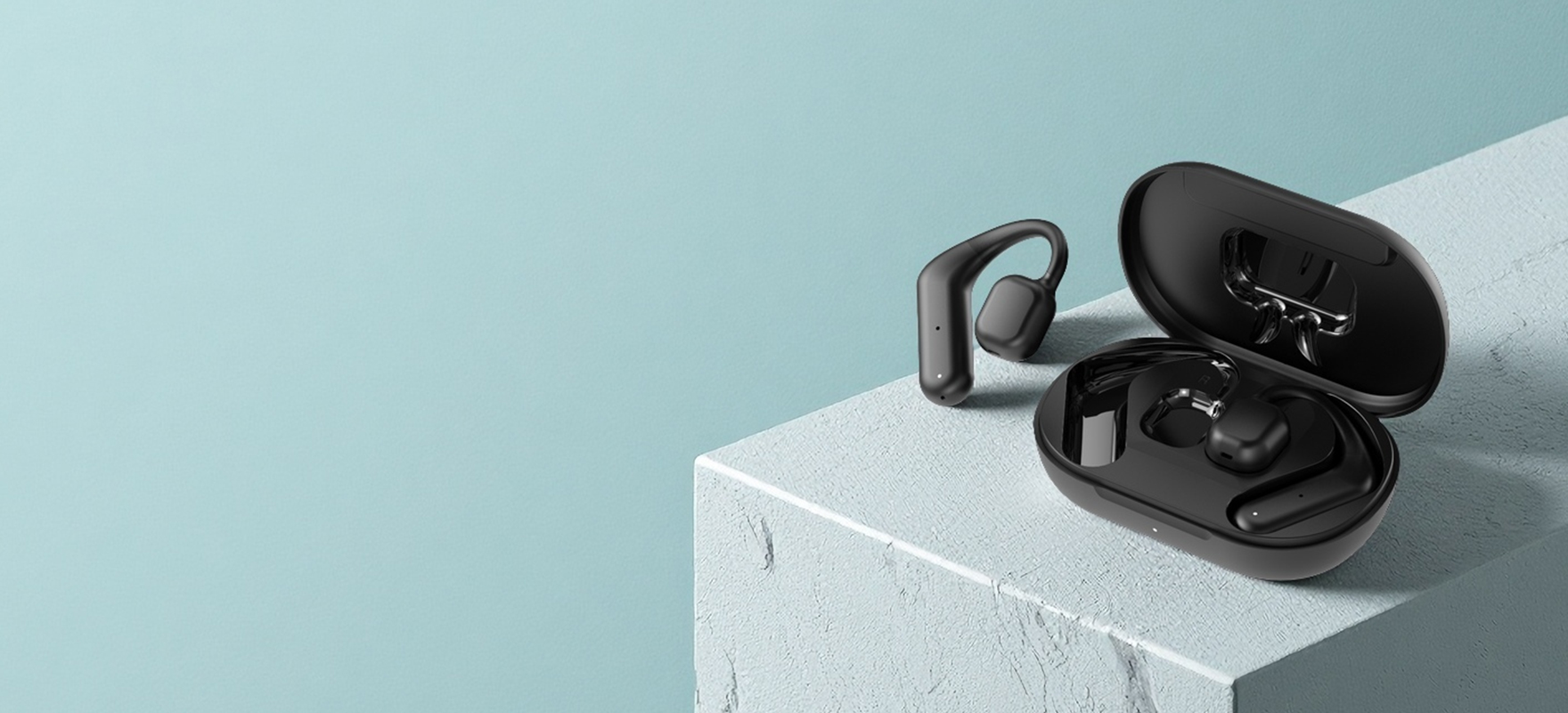 <span>Open Ear</span> Air  Conduction </br>Earbuds