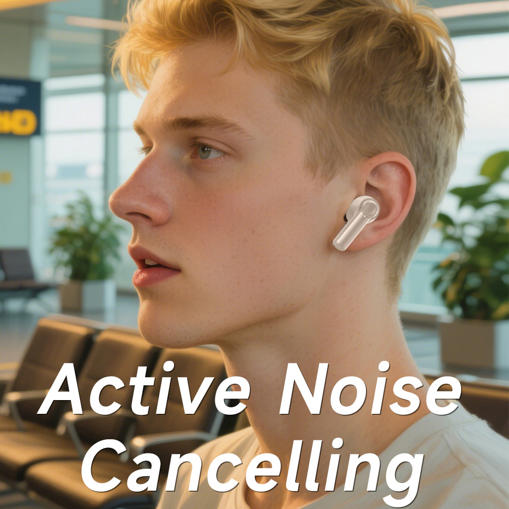 Active Noise Cancelling Wireless Earphones