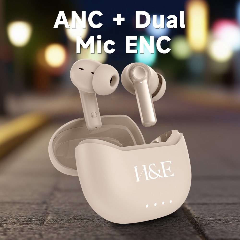Active Noise Cancelling Wireless Earphones