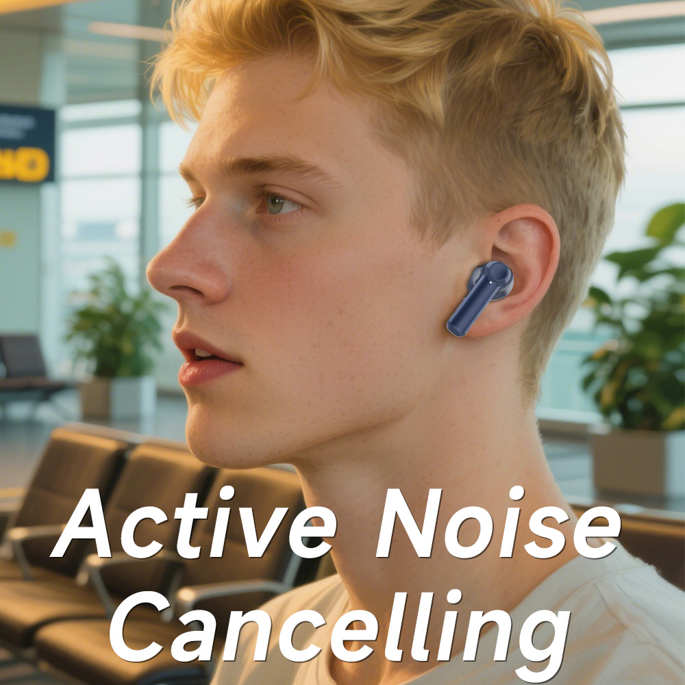 Active Noise Cancelling Wireless Earphones