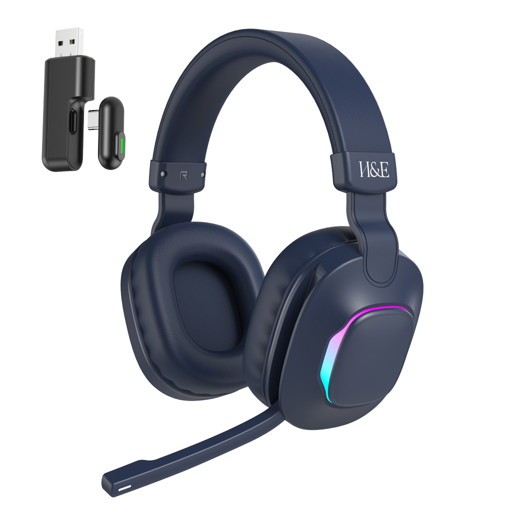 Over Ear Rgb Gaming Wireless Headset