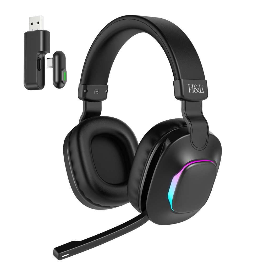 Over Ear Rgb Gaming Wireless Headset