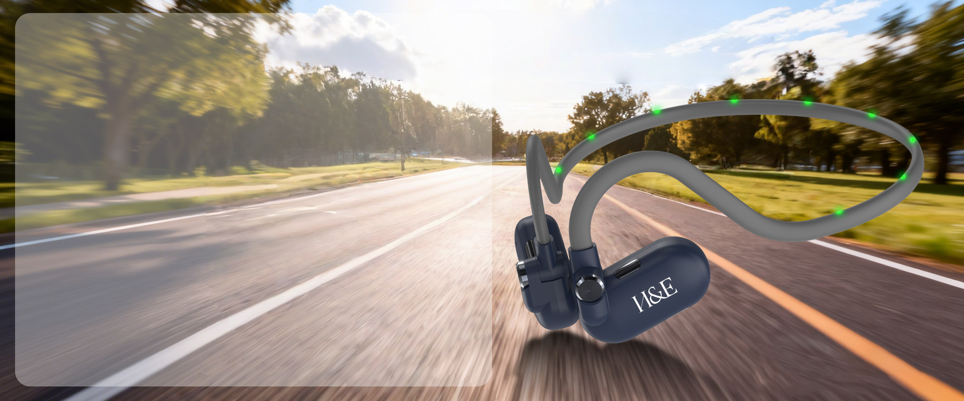 <span>Open Ear</span> Air  Conduction </br>Earbuds